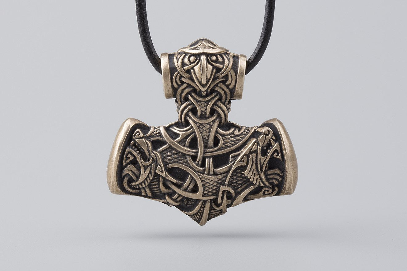 Thor's Hammer Bredsatra Mjolnir Pendant - Artifactoria