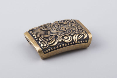 Gullinkambi Bronze Bead | Make Your Own Viking Bracelet - Norse Wolves
