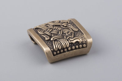 Odin's Raven Munin Bronze Bead | Make Your Own Viking Bracelet - Norse Wolves