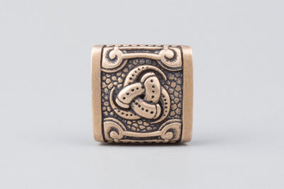 The Triple Horn of Odin Bronze Bead | Make Your Own Viking Bracelet