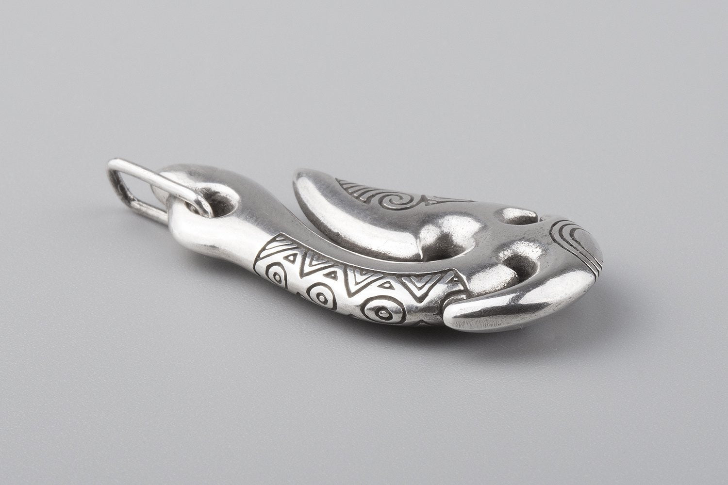 Necklace | Paua shell, Maori fish hook 'hei matau' | Sandy Austin | Flickr