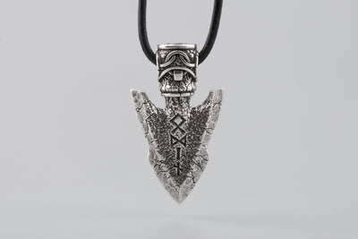 Odin's Spear Gungnir Silver Pendant