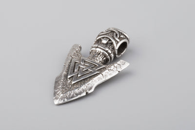 Odin's Spear Gungnir Silver Pendant
